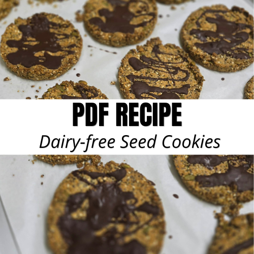 Dairy-Free Seed Cookie Recipe