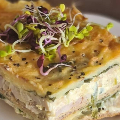 Chicken lasagne