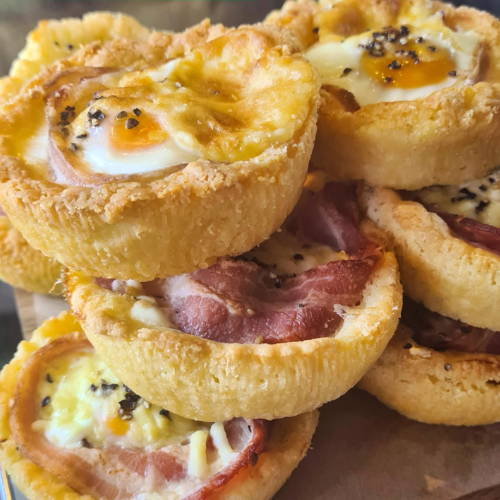 Bacon & egg cups