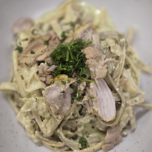 Chicken fettucine