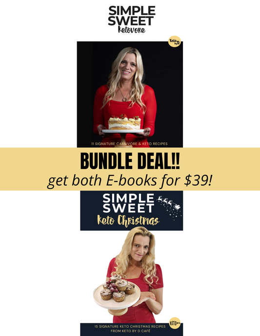 BUNDLE DEAL! Get both Recipe E-books (PDF Downloads)